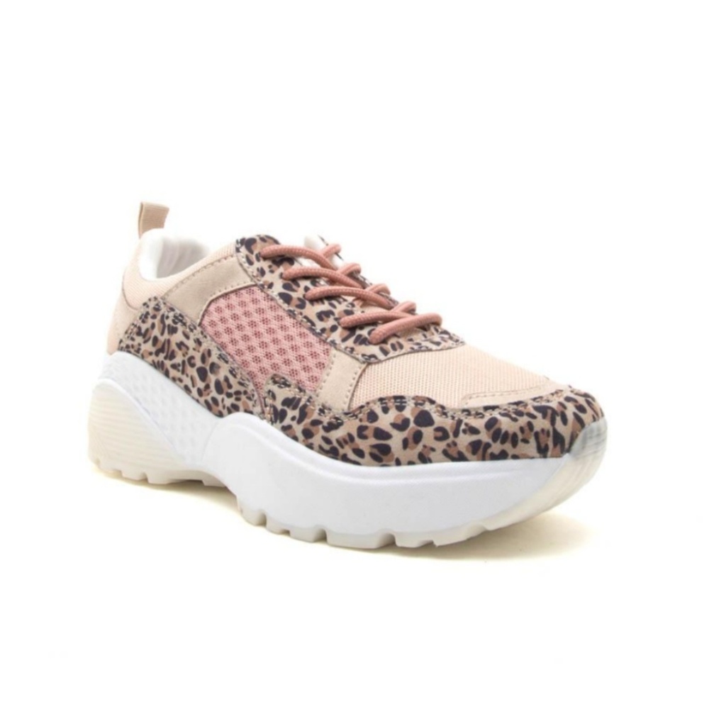 *LAST ONES* Leopard sneakers - Picture 2 of 6